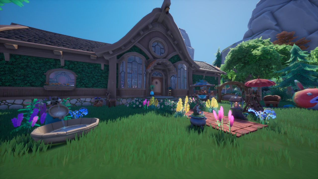 exterior of the front of house and front garden